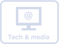 Technology and Media Businesses Icon