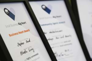Small Business Big Heart Certificates