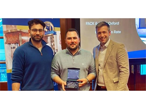 {PACK & SEND Oxford Wins Double Award!}