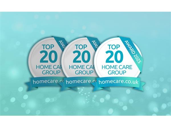 {CareYourWay Named One of the UK’s Top 20 Home Care Groups for 2025, for the Third Year Running!}