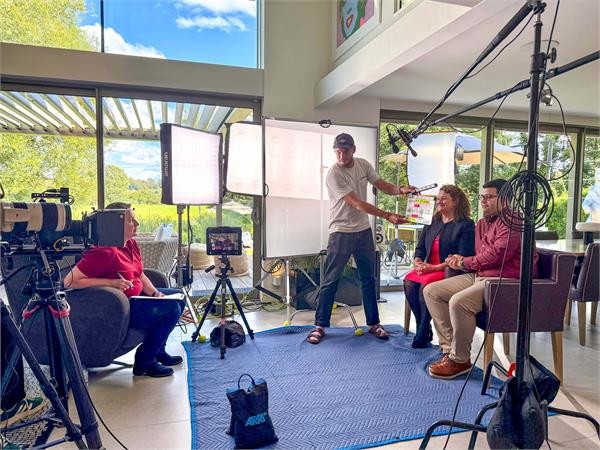 {National and franchise partner recognition, filming with the British Franchise Association.}
