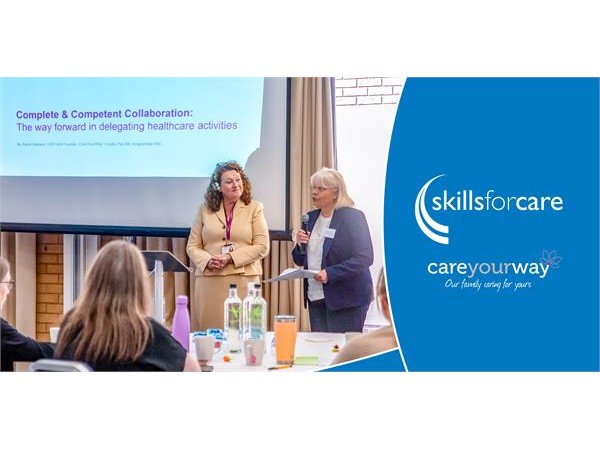 {CareYourWay showcases Delegated Healthcare Activities at recent Skills for Care Roadshow}