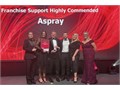 Aspray Celebrates Franchise Support Recognition at BFA Awards