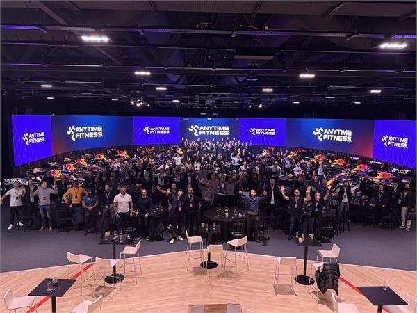 {Anytime Fitness Accelerates Franchise Growth at Exclusive Red Bull Racing Event Milton Keynes, UK.}