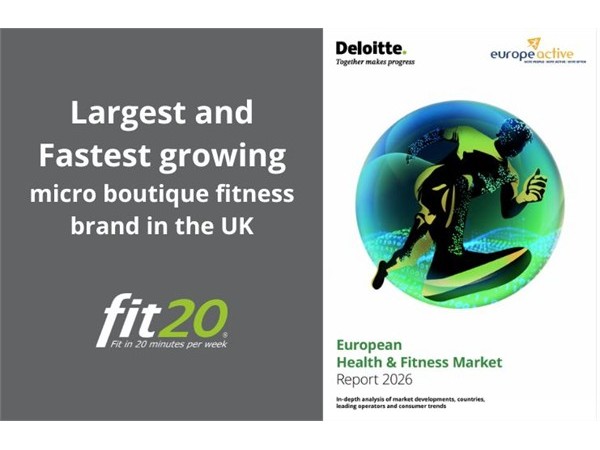 {fit20 Recognised as the UK’s Largest and Fastest Growing Micro Boutique Fitness Brand for the Second Year Running}
