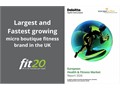 fit20 Recognised as the UK’s Largest and Fastest Growing Micro Boutique Fitness Brand for the Second Year Running