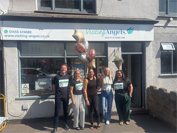 {Visiting Angels franchise achieves Outstanding CQC rating at first inspection}