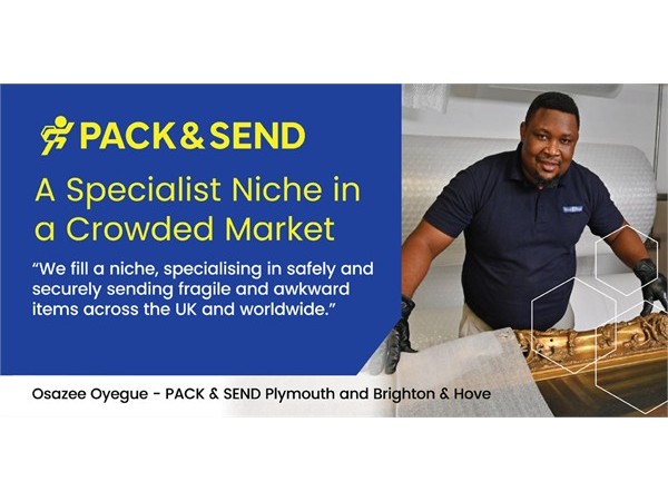 {Q & A with Osazee Oyegue PACK & SEND Franchise Owner, Plymouth and Brighton & Hove }