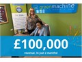 Green Machine Oxford Franchise Hits £100,000 in New Contract Turnover Within Just Over Two Months!