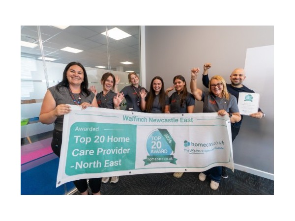 {Walfinch Newcastle East in home care Top 20 – again}