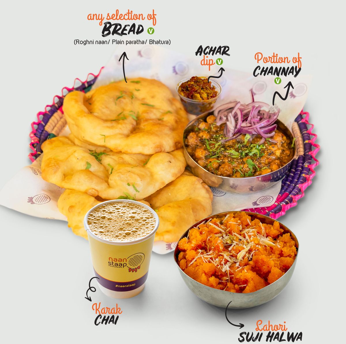 Naan Staap menu