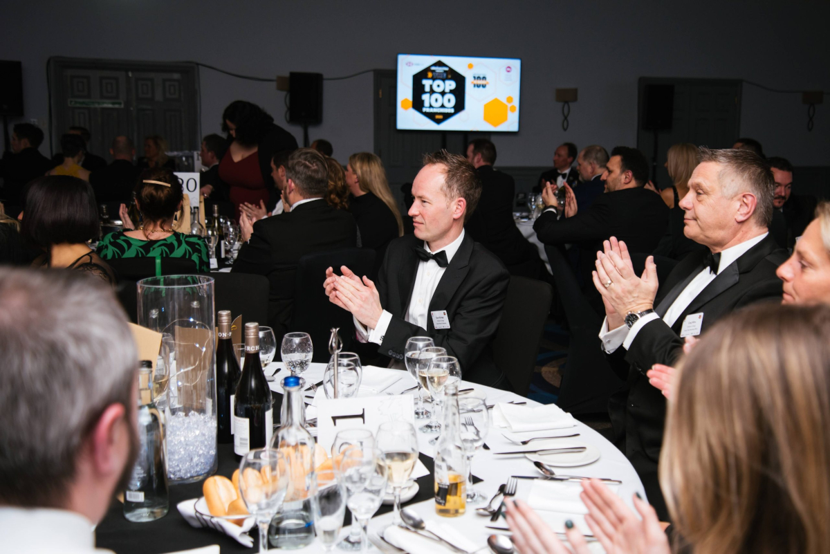 The EF100 annual awards ceremony held in London in 2023