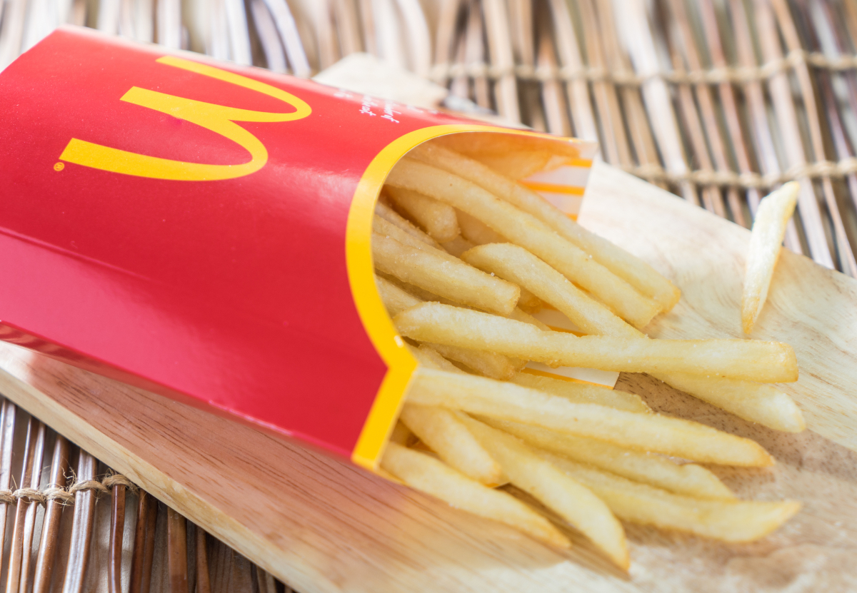 McDonald's famous chips