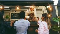 street food provider at - 1