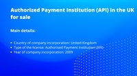 authorized payment institution api - 1