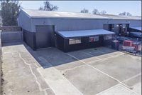refurbished warehouse with secure - 1