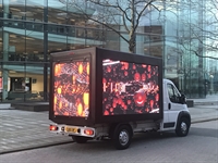 three digital advertising vans - 1