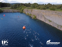 open water swimming dive - 1