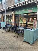sweet shop cafe with - 1