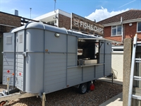 vintage fish chips trailer - 3
