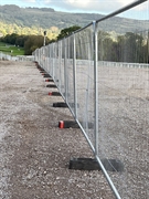 lucrative event security fencing - 1