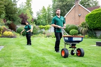 established lawn franchise with - 2