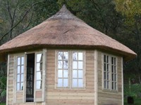 well established thatched roofing - 3