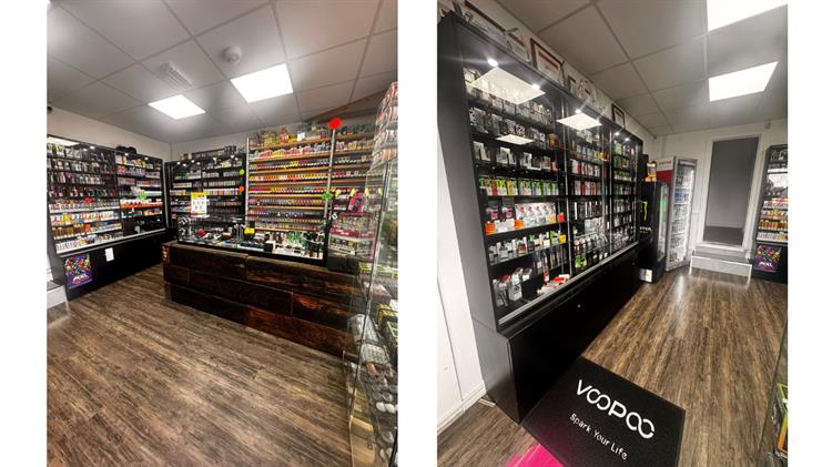 Buy a Thriving Vape Shop In Dudley With Ecommerce Potential