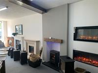 extremely well established fireplace - 3