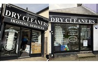 two dry cleaner laundry - 1
