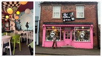 alice wonderland themed café - 1