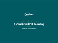 oxford small pet boarding - 1