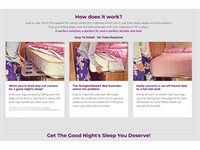 motorhome bed extender - 2