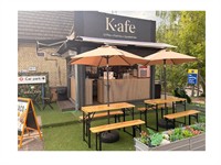 popular station-side cafe kiosk - 1