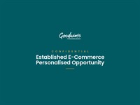 established e-commerce personalised products - 1