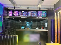 fast food restaurant with - 1