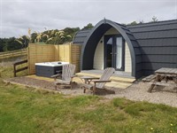 luxury glamping pods dunbeath - 3
