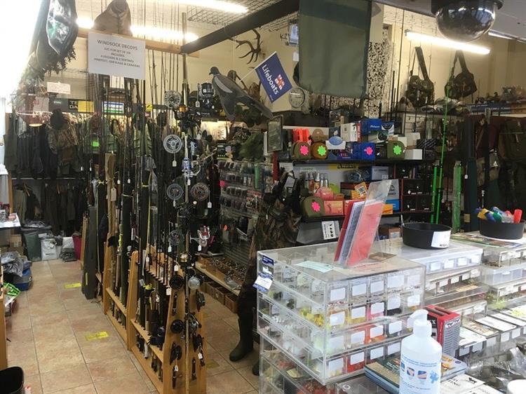Buy a reputable fishing tackle & shooting supplies business