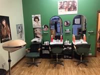 busy unisex hair salon - 2