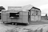 vintage fish chips trailer - 1