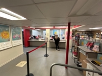 busy post office with - 3