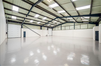 refurbished warehouse with secure - 2