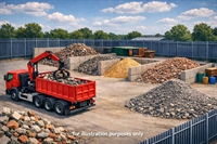 grab hire aggregate recycling - 1