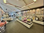 large nursery goods showroom