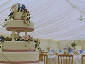 established wedding marquee hire