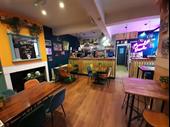 vibrant restaurant venue for