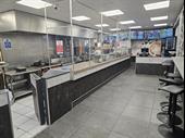 modern pizza kebab takeaway