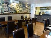 spacious licensed italian restaurant