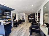 vacant hair salon for