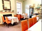 established elegant cafe at
